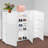 36 Pair Stackable Shoe Storage Cabinet