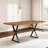 X-Shaped Legs Dining Table-943360148