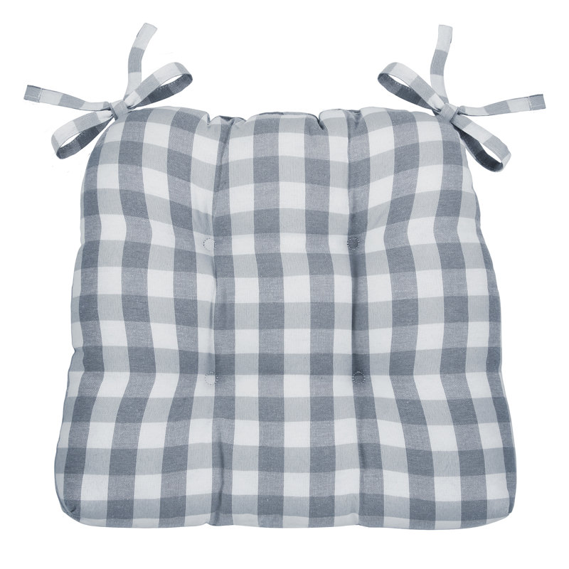 Outdoor 2.5'' Dining Chair Chair Pad, Gray