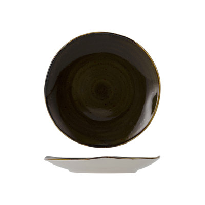 Assiette artisanale 9 po, 24 po
