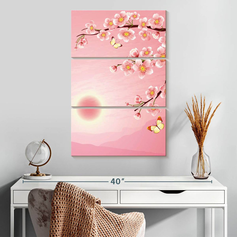 Harnek Sakura Flowers, 32" H x 20" W