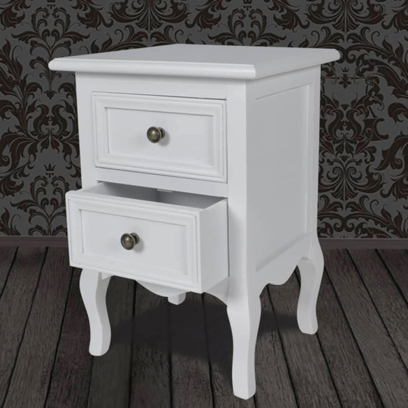 Meranda 34.5 cm W Bedside Table