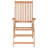 Billingsley Teak Recliner Patio Chair