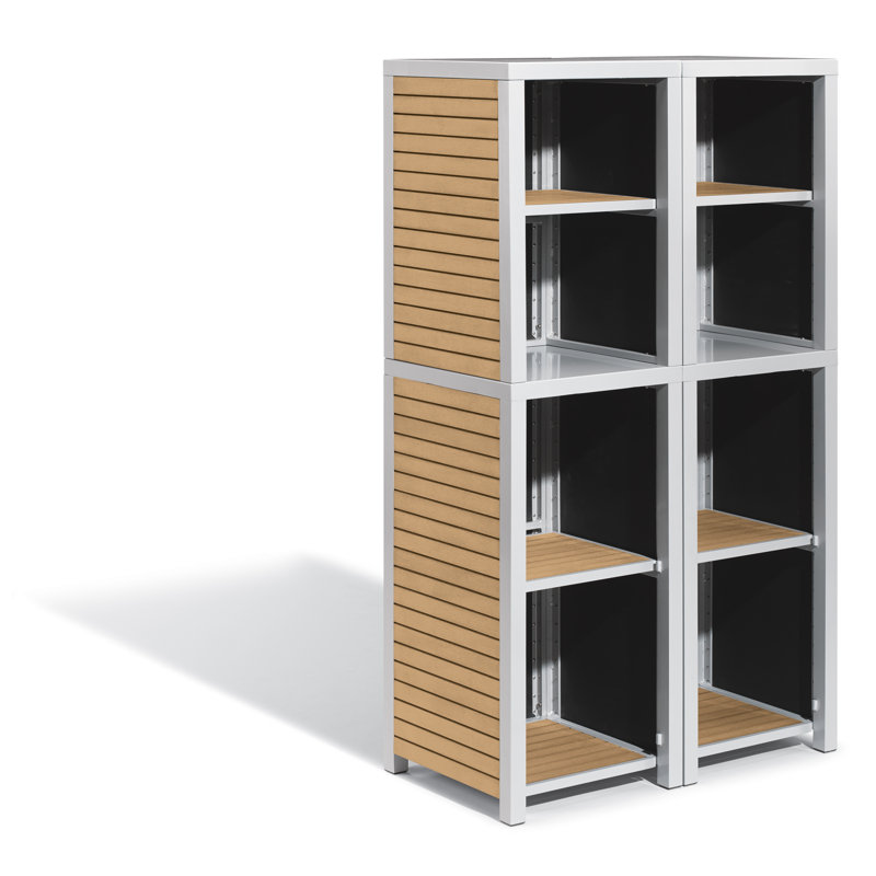 Travira Modular Valet Hutch, Tekwood Natural