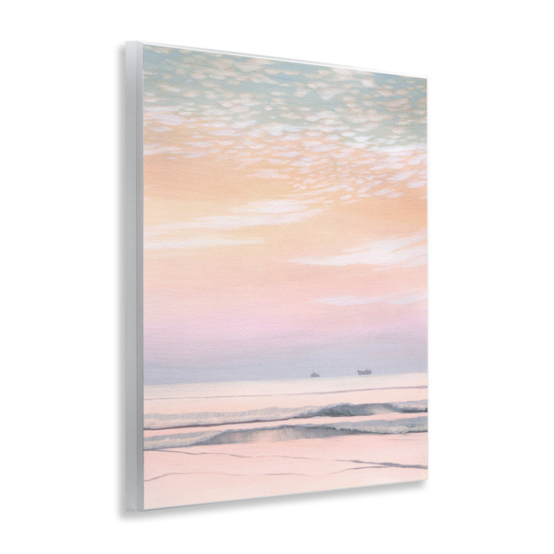 Art mural, "Distant Ship at Sunrise" par William Penhallow Henderson
