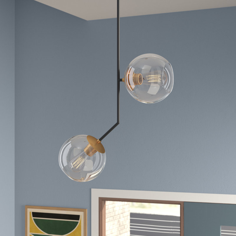 Suazo 2 - Light Cluster Pendant, Clear, Chrome