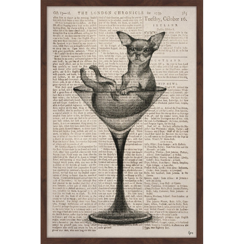 «Drink Me» par Eyre Tarney, reproduction sur toile, H 18 po x l 12 po x P 1,5 po
