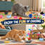 Ce coffret de 30 jouets pour chats et chatons comprend une baguette interactive, des ressorts, une balle et des clochettes pour divertir les chats d'intérieur qui s'ennuient. Il est offert dans des coffrets cadeaux.