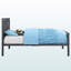 Lit double Nacre en bronze-212696553
