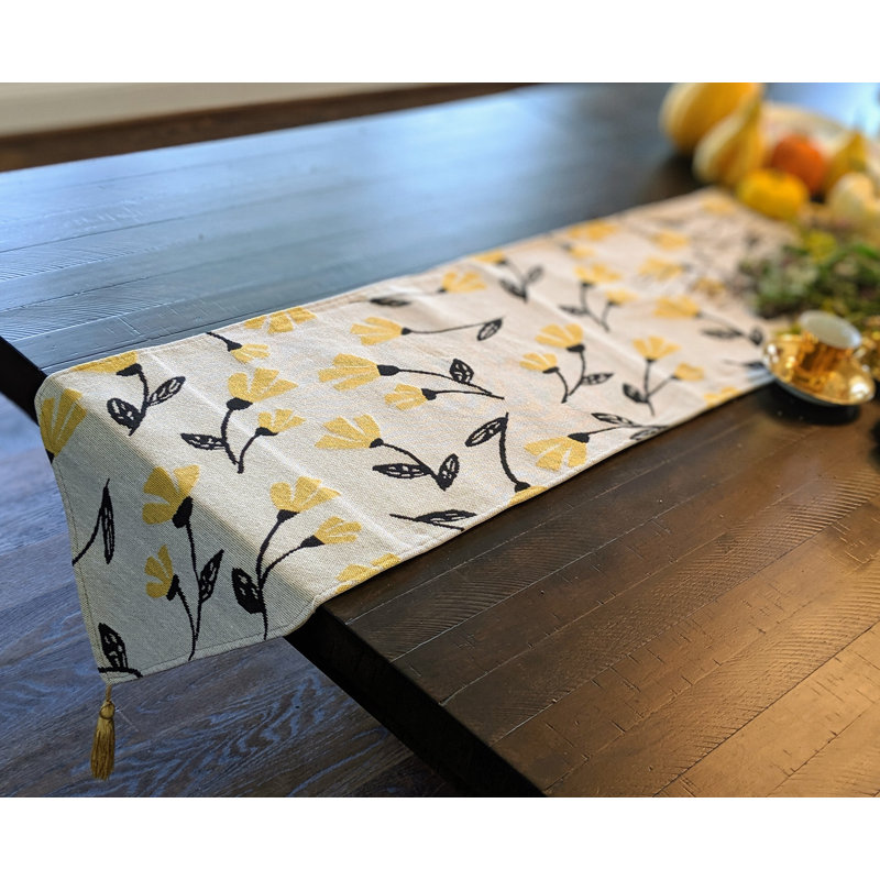 Andino Floral Table Runner, 90" L x 13" W