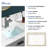 19.5" L x 14" W Rectangular White Ceramic Undermount Bathroom Sink with Overflow