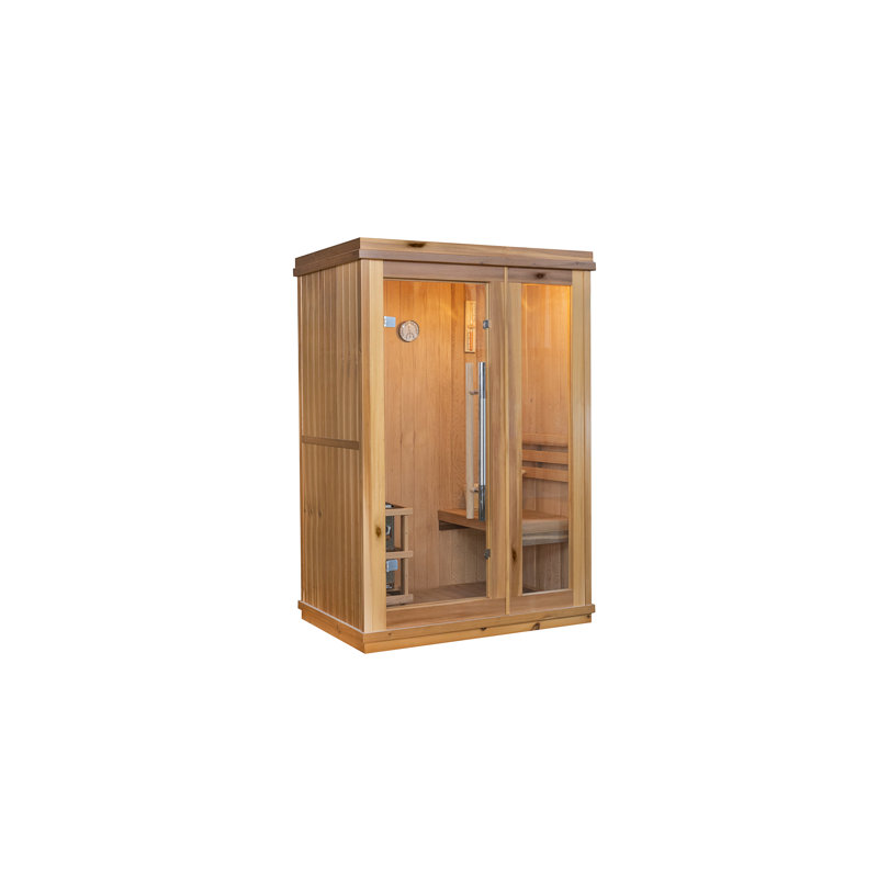 Aston 2-Person Natural Hemlock Traditional Sauna