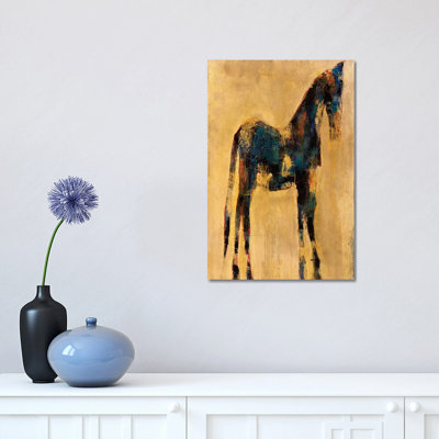 Indigo 1 Piece Painting on Canvas