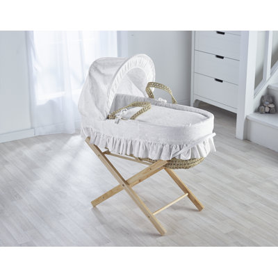 Moses Basket with Bedding with Mattress