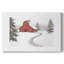 «Snow of Silver Blessing» - Toile tendue avec châssis de qualité supérieure-30746512