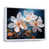 Cadre flottant blanc
