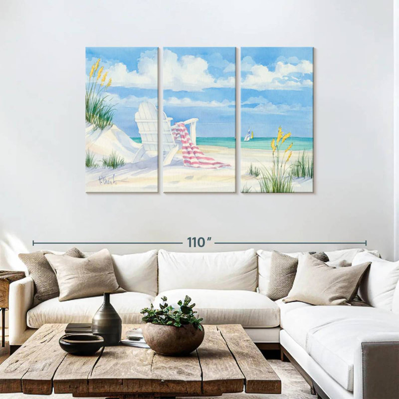 Gillard Seclusion Beach, H 48 po x l 74 po