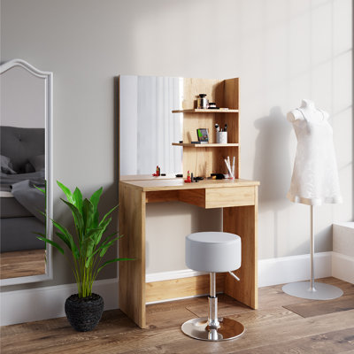 Aali Dressing Table with Mirror