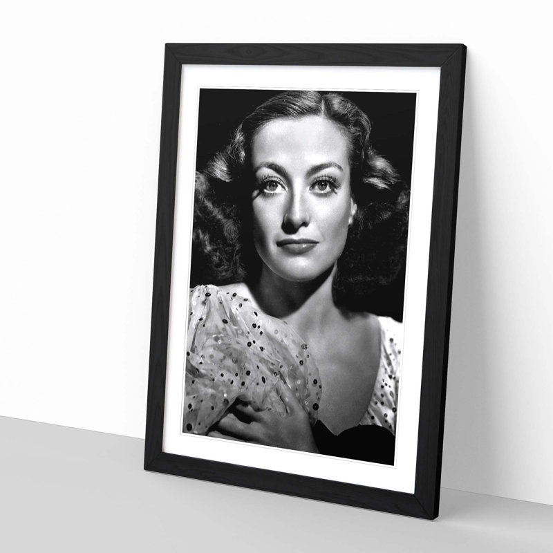 Single Picture Frame Print, Black