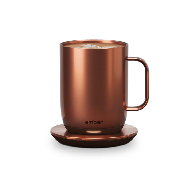 Ember Mug 2, Temperature Control Smart Mug, 14 Oz, Copper