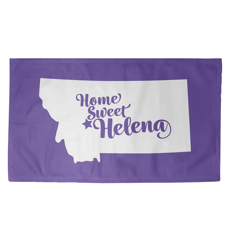 Tapis de zone mauve montana hélène, Rectangle 2 pi x 3 pi