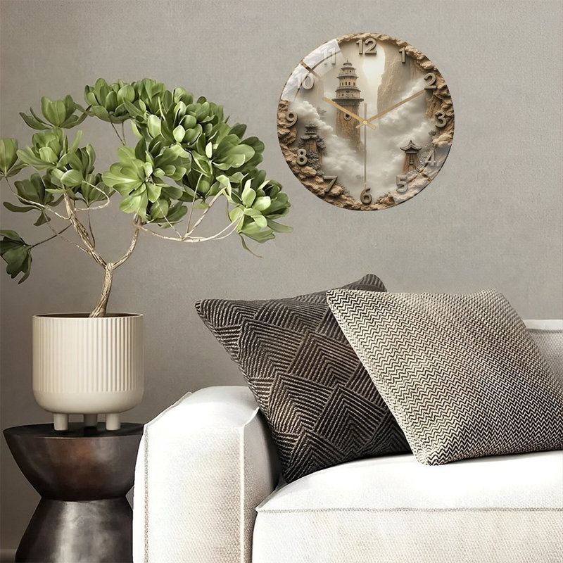 Horloge murale 12 po