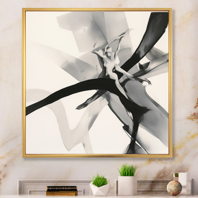 Abstract Neutral II On Canvas Print