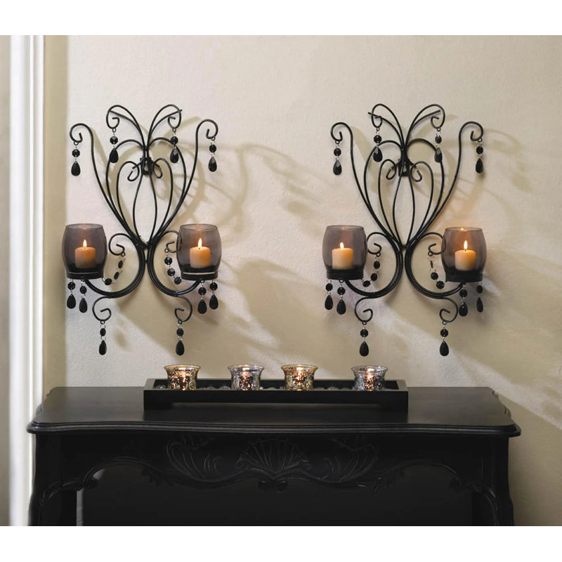 Ensemble de 2 appliques murales minuit Elegance
