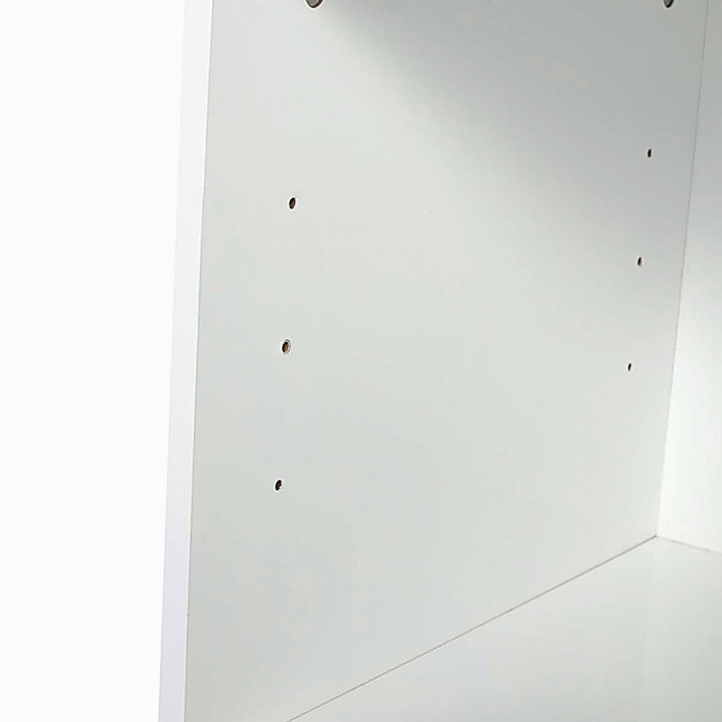 Petites tablettes de rangement murales de 12 pouces, convenant à une petite salle de bain, blanc brillant, Blanc