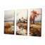 Paysage pacifique de basse-cour - ensemble d'art mural de ferme-107755279-107755284