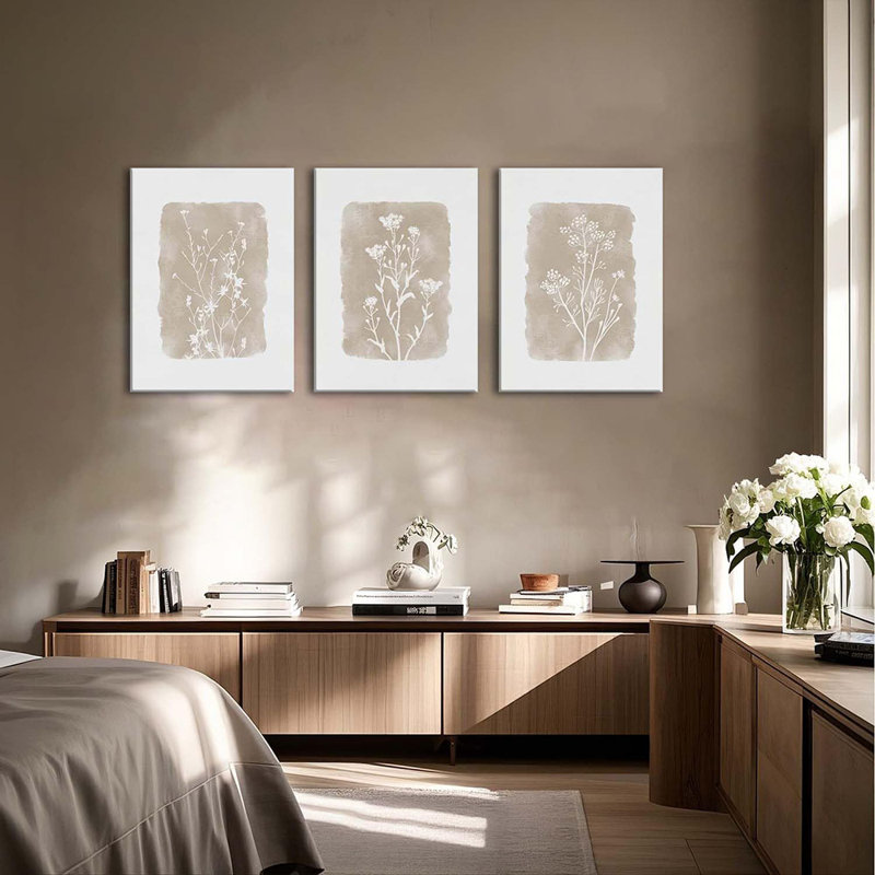 3 Piece Wrapped Canvas Wall Art