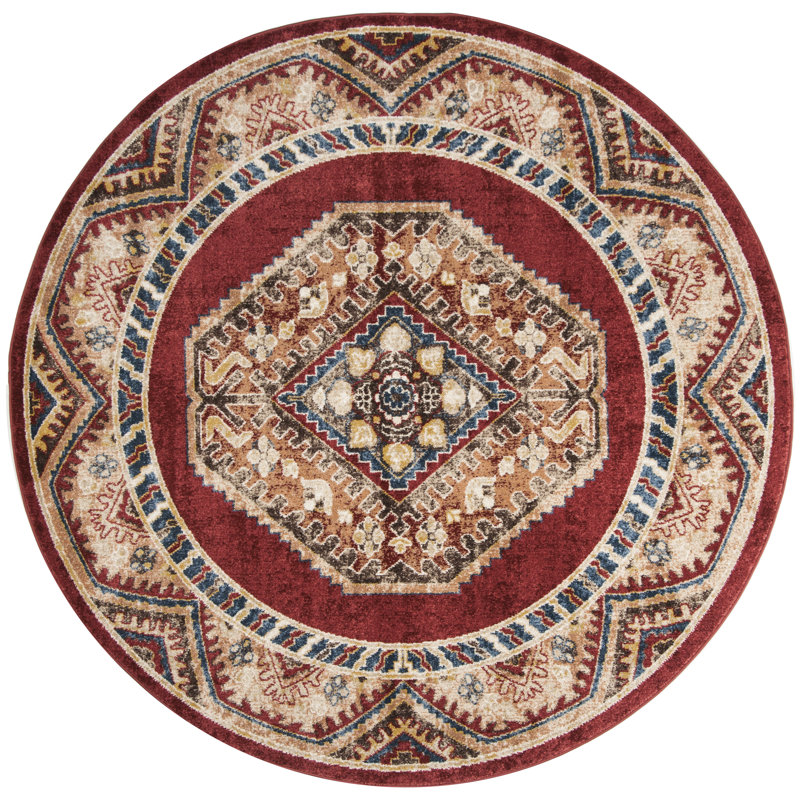 Tapis performance oriental Isanotski, Rond 6 pi 7 po