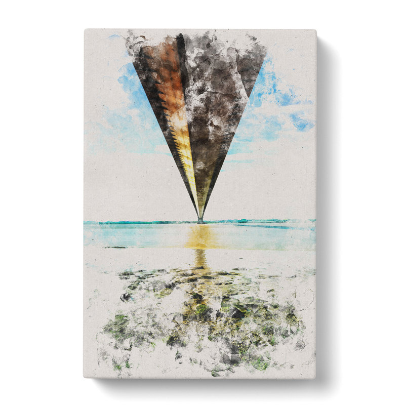 Humber Bridge - Wrapped Canvas, 50cm H x 35cm W x 3cm D