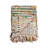 Woven Acrylic Boucle Throw Blanket with Fringe