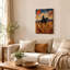 Western Cowboy Canvas Wall Art 30x40cm