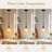 Emiliani 1-Light Twisted Geometric Glass Pendant Light for Kitchen Island, Amber-973250579