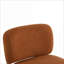 Ensemble de 2 chaises d'appoint modernes 25,5 po Boucle pour adultes, structure en bois massif pour le bureau de la chambre du salon-490023581