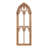 Amabelle Wall Art Plaque 16x46 White, Natural