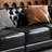 American Style Leather Sofa Modern Retro Sofa 62.9'' Leather Loveseat