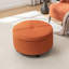 Repose-pieds rond avec rangement en velours Bula-943753770