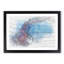 Pink and Blue Jellyfish - Picture Frame Graphic Art Print-55731918-55731922