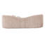 Hearon - Canapé 3 places beige contemporain en tissu