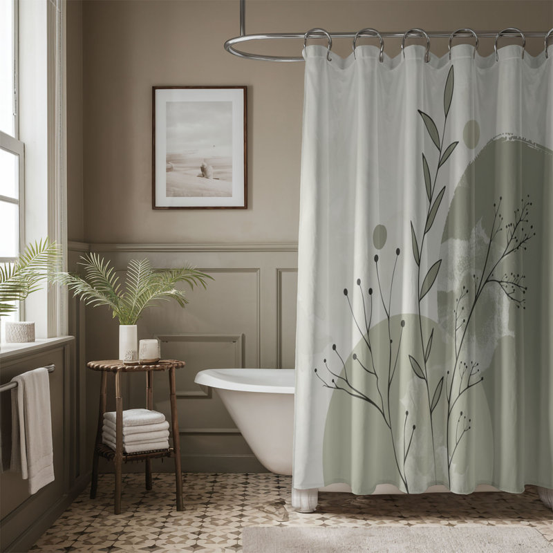 Rideau de douche Medlock, H 74 po x l 71 po