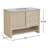 Marigot 48'' Single Bathroom Vanity with Top-98502966-98619435