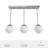 Hepburn 3 - Light Linear Globe Pendant-86178614