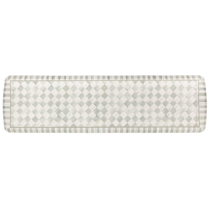 Check GelPro Comfort Mat, Black/White, 20" W x 72" L