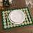 Rectangle Polyester Dining Table Placemat-392045599
