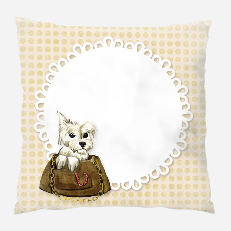 Coussin pour chien Dineen, Microsuède, Intérieur