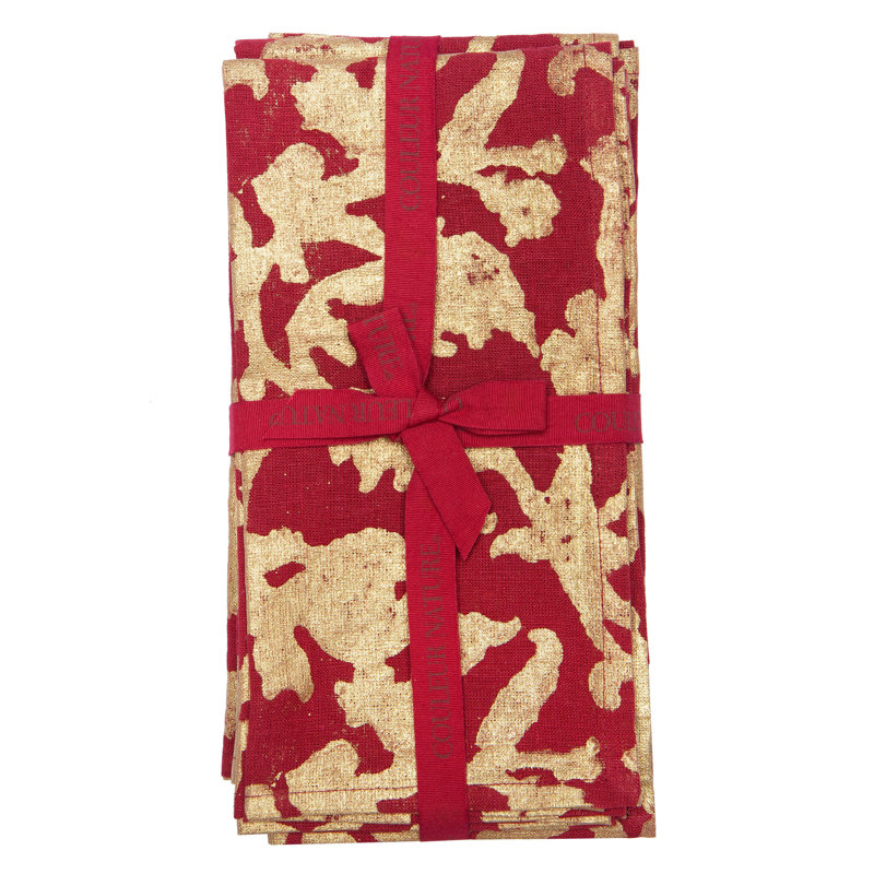 Serviette 19 po x 19 po Saint-Remy d'Or et Serviette, 19 po x 19 po, Rouge