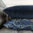 Abstract Feather Reversible Throw Pillow